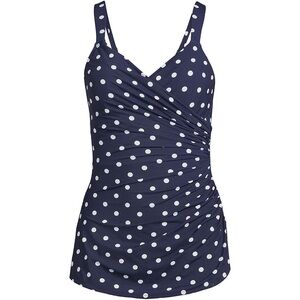 Lands End Women’s SlenderSuit One Piece Swimsuit
